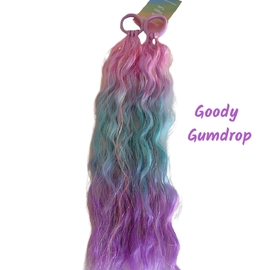 16" Little Mermaid Curls set Hair Piece Goody Gumdrop  