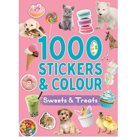 1000 Stickers & Colouring - Sweet & Treats