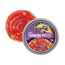 Crazy Aarons Thinking Putty Take A Taco Mini Tin