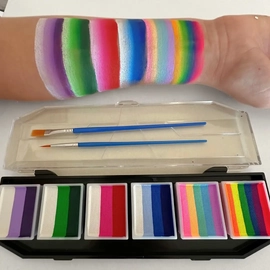 Face Paint Set - 6 Piece Pallet