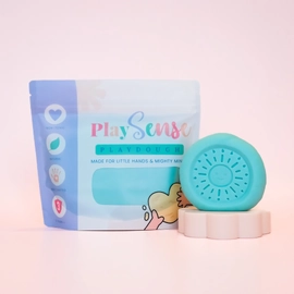 Play Sense Playdough | Pastel Blue | Tutti Fruity Scented 200g