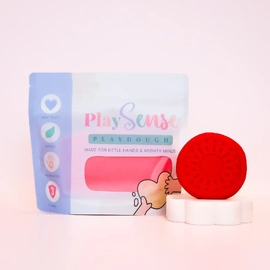 Play Sense Playdough | Bright Red | Cherry Scented 200g