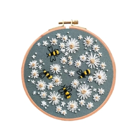 Busy Bees Beginner Embroidery Kit