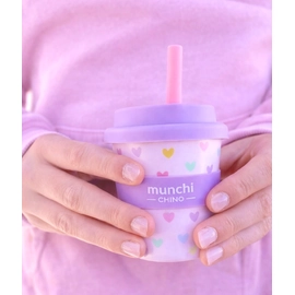 'Hearts' Babychino Cup - Straw Included