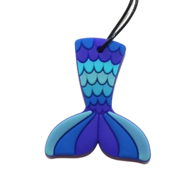 Mermaid Tail Pendant - Blue