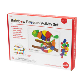 Edx Education - Rainbow Pebbles Activity Set