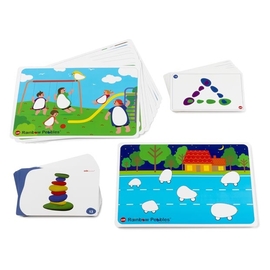 Edx Education Rainbow Pebbles Activity Cards Set of 47