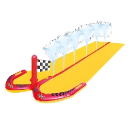 Swim Essentials Double Waterslide Racing Sprinkler, 5.5m