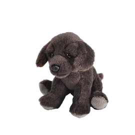 Pocketkins Chocolate Labrador - Plush Toy