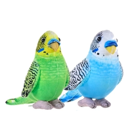 Living Mini Budgie Assorted- Plush Toy
