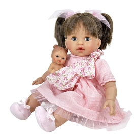 Baby Doll Brunette Alex with Baby By Nines D'onil