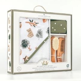4 Piece Bath Baby Gift Set - Forest Retreat