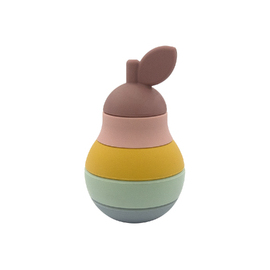 Silicone Pear Stacking Puzzle