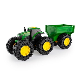 John Deere Monster Threads 20cm L&S Tractor w/ Wagon
