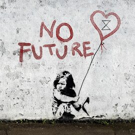 Banksy Urban Art - No Future 1000pc Jigsaw Puzzle