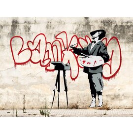 Banksy Urban Art - Graffiti Painter 1000pc Jigsaw Puzzle 