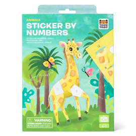 Sticker By Numbers - Animals 
