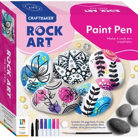 Craft Maker Paint Pen Rock Art Kit