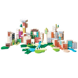 Areaware - Blockitecture Big City Collectors Set | Building Blocks | Architectural Building Block Set