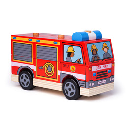 Bigjigs Toys Stacking Fire Engine