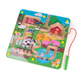 Bigjigs Farmyard Magnetic Maze Puzzle