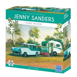 Blue Opal - Jenny Sanders Just Cruizin 1000pc Jigsaw Puzzle