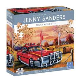 Blue Opal - Jenny Sanders Red Ute In The Bush 1000pc Jigsaw Puzzle