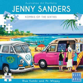 Blue Opal - Jenny Sanders Blue Kombi and Mr Whippy 1000pc Jigsaw Puzzle