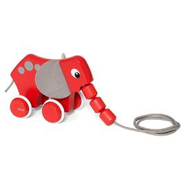 BRIO Pull Along Wooden Elephant