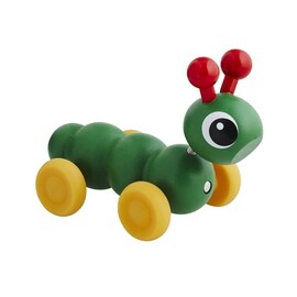 BRIO | Push Along Wooden Mini Caterpillar