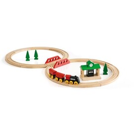 BRIO Classic Figure 8 Train Set | Wooden Train Set