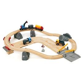 BRIO Rail & Road Loading Set 32 Pcs