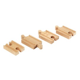 BRIO Mini Straight Tracks for Railway 4 Pcs