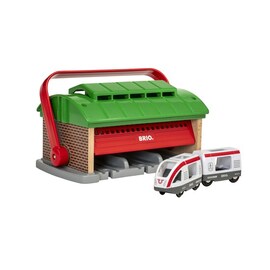 BRIO - Train Garage with Handle 3 Pieces