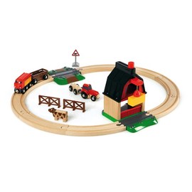 BRIO Farm Railway Set 20 Pcs