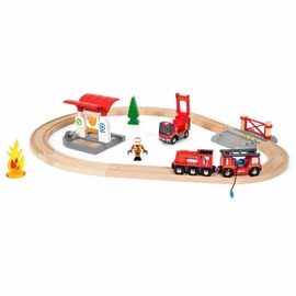 BRIO Firefighter Set | 18 Pieces