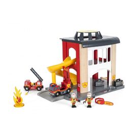 BRIO Fire Station | 12pc Play Set