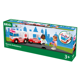 BRIO - Rescue Ambulance 4 Pce Set