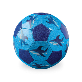 Crocodile Creek Glitter Soccer Ball - Shark City Size 3