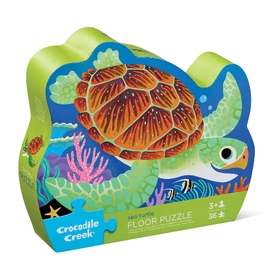 Crocodile Creek - Classic Floor Puzzle 36pc Sea Turtle
