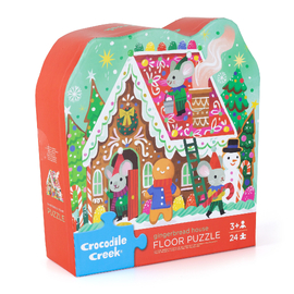 Classic Floor Puzzle - 24pc Gingerbread House
