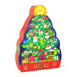 Classic Floor Puzzle - 24pc Christmas Tree 