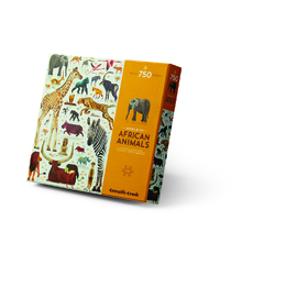 Crocodile Creek - World of African Animals 750pc Puzzle