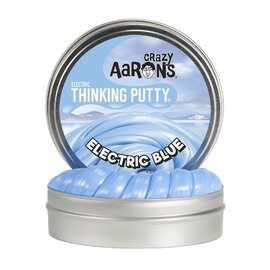 Crazy Aarons Thinking Putty | Electric Blue - Mini Tin