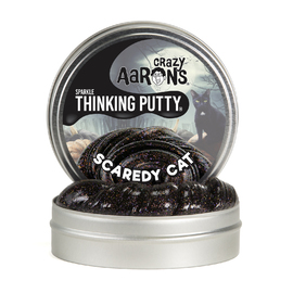 Crazy Aarons Thinking Putty Scaredy Cat | Limited Edition Sparkling Glitter Putty