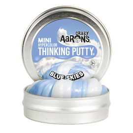 Crazy Aarons Thinking Putty | Blue Skies - Hypercolour Mini Tin