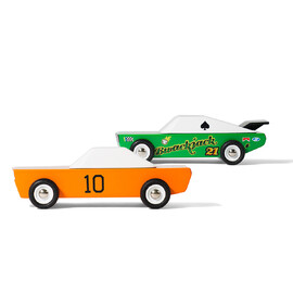 Candylab - Mini Pack Desert Race Set | Wooden Toy Cars 2pk