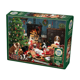 Cobble Hill Christmas Puppies 1000pc Jigsaw Puzzle