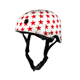 CocoNuts White with Stars Helmet - Small