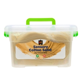Educational Colours - Sensory Cotton Sand 5kg Natural